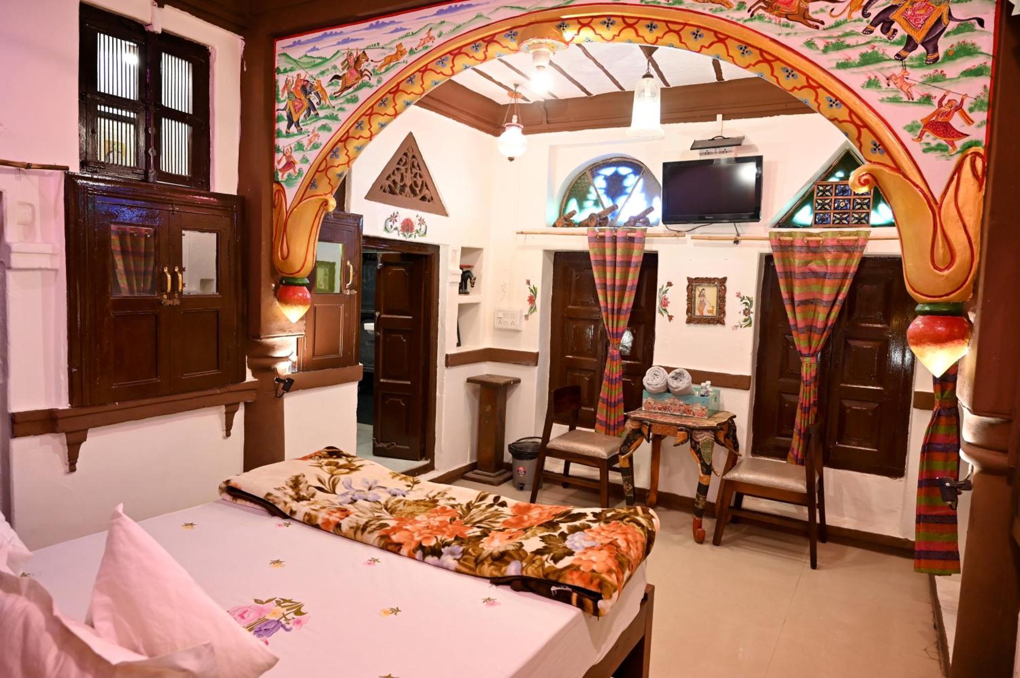 Castle View Haveli Hotell Jodhpur  Rom bilde