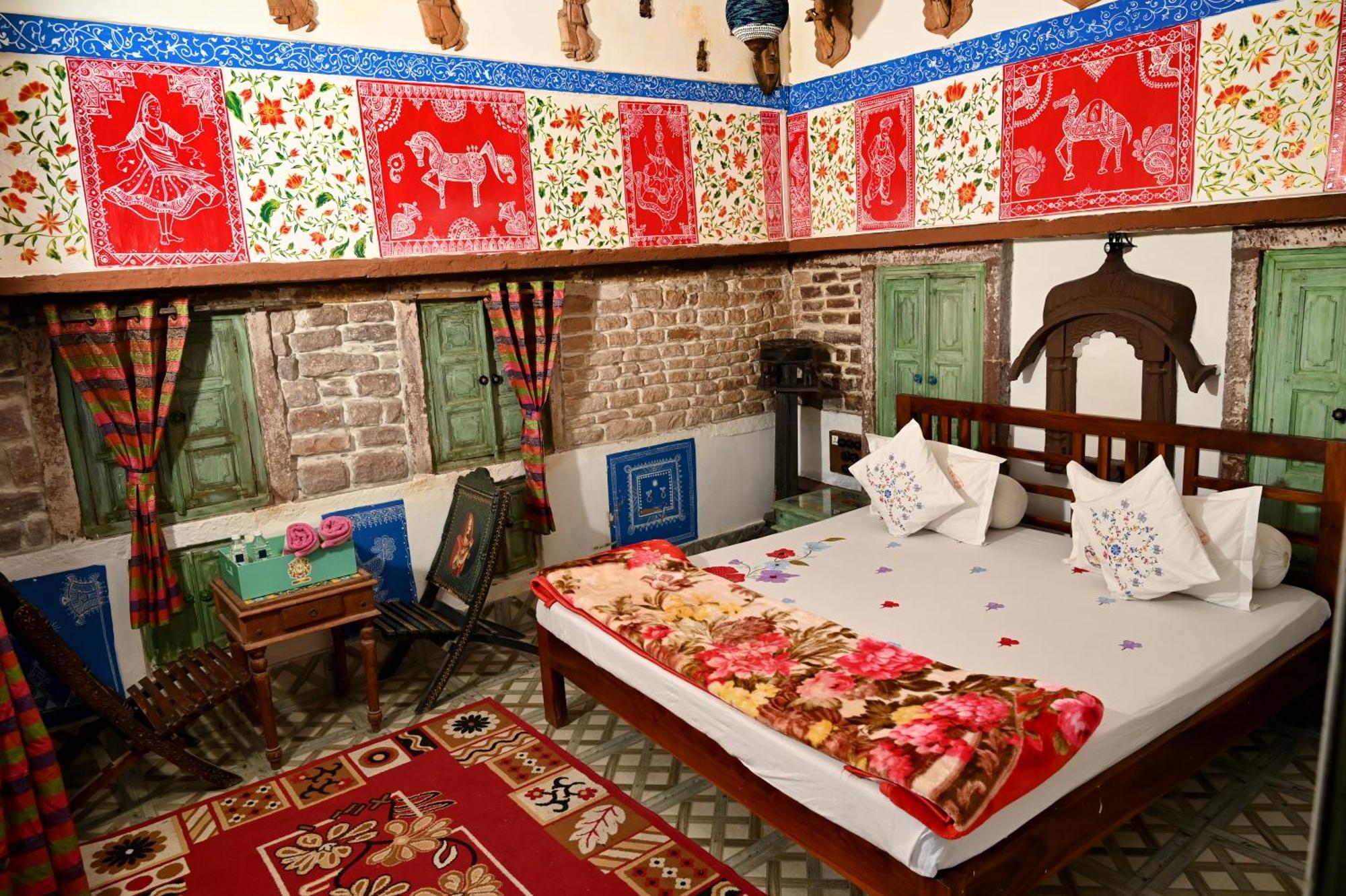 Castle View Haveli Hotell Jodhpur  Rom bilde